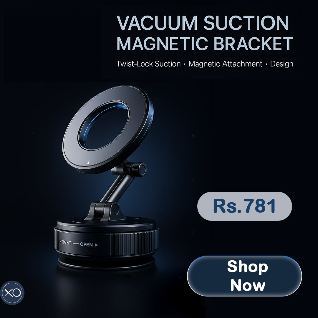 Vacuum Suction Magnetic Bracket