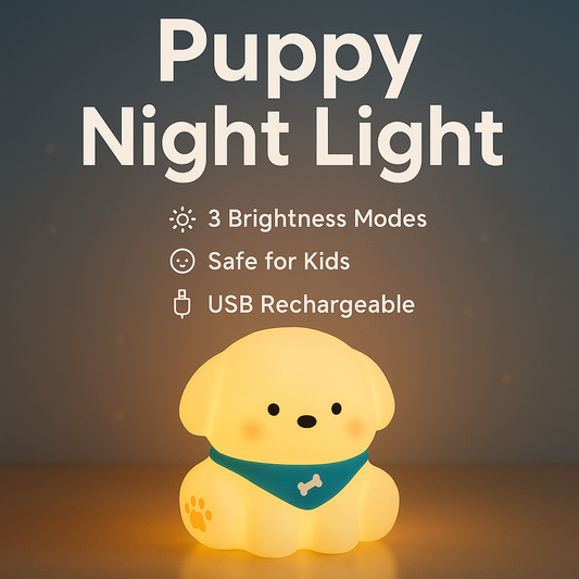 Cute Puppy Night Lamp