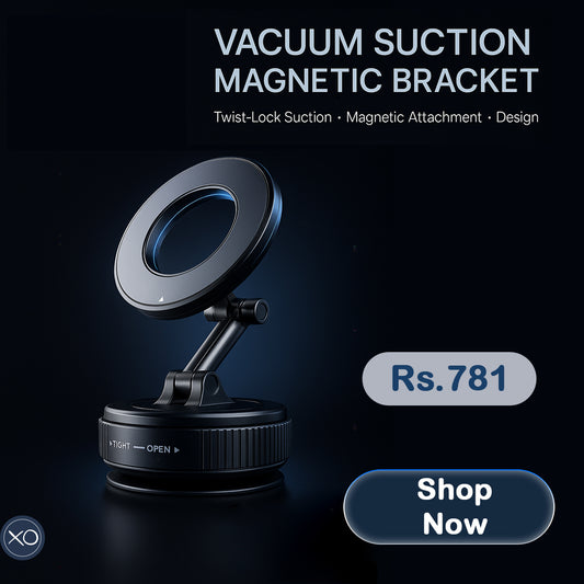 Vacuum Suction Magnetic Bracket