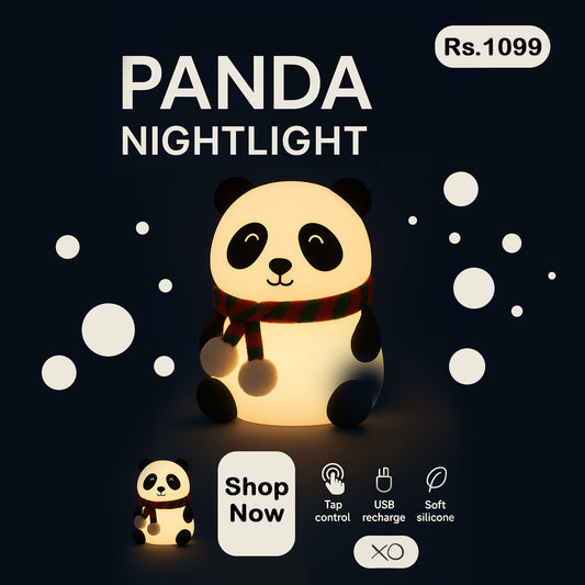 Cute Panda Light Lamp For Kids